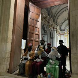 Los Reyes Magos cierran las fiestas navideñas de Albocàsser