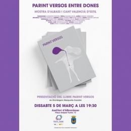 Albocàsser acoge la presentación de ‘Parint versos entre dones’, el libro que actualiza el vocabulario de las albadas